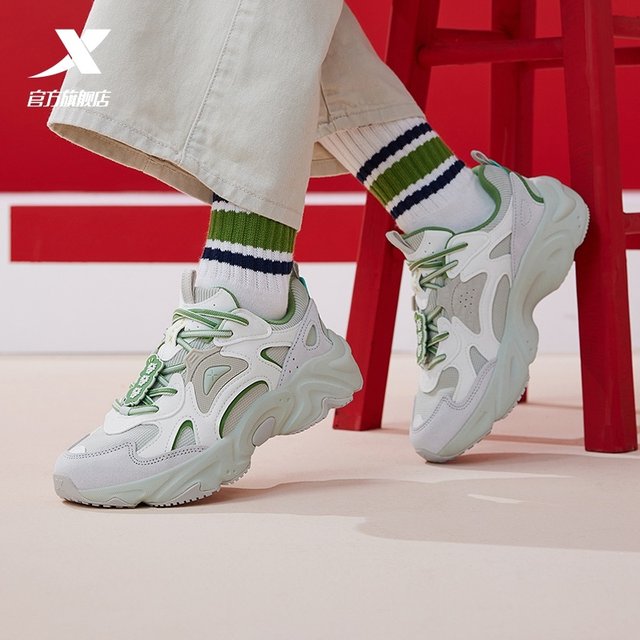 XP Star Track Casual Shoes Women's Shoes 2025 Daddy Shoes Wear-resistant Casual Sports Shoes Men's Shoes 976118320056