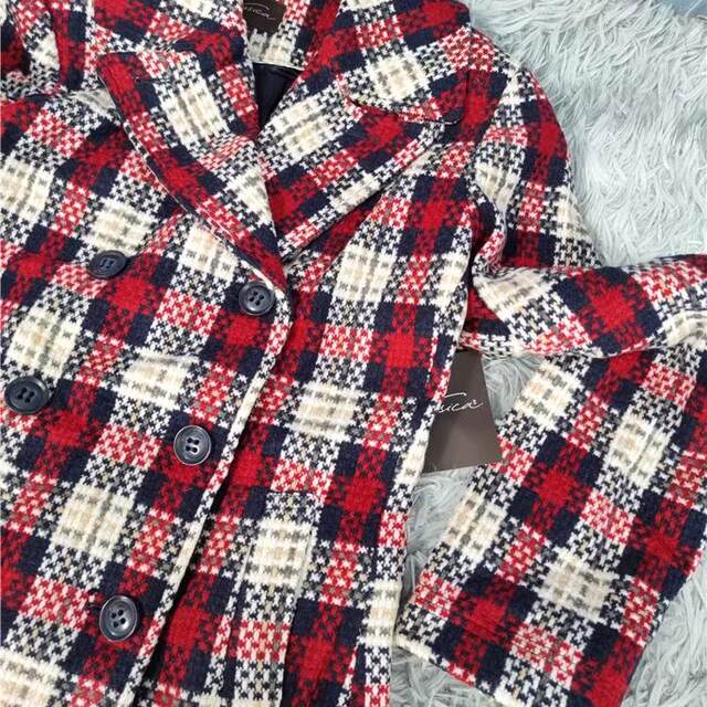 Foreign trade single new style small fragrance style classic plaid double-breasted long sleeve versatile fashion commuter windbreaker blazer