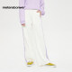 Metersbonway casual pants for women's spring new plush velvet comfortable trousers casual sports pants high waist straight pants