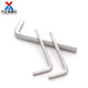 Nickel-plated hexagonal wrench in a single box with 6 square screws matching wrench 2345681012 hexagonal key tool