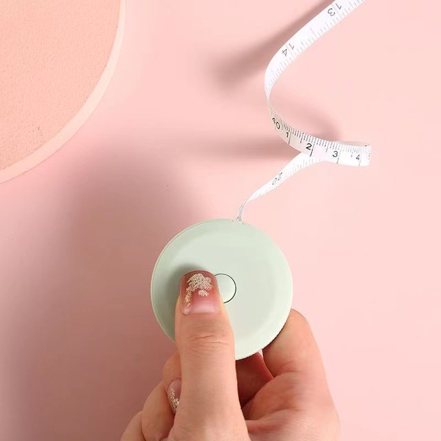 Mini small rolls Student's home with rice ruler soft ruler measured three circumference legs, waist, chest circumference measurement of clothing ruler