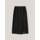 Goodland summer French elegant sparkling bead slit slim pencil skirt
