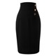 Spring and autumn Korean professional skirt high -waisted skirt one -step skirt in the skirt in the skirt in the long hip skirt
