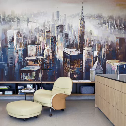 城市风景墙纸 新人首单立减十元 22年2月 淘宝海外