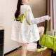 2024 Spring and Autumn Design Reversible Sweater Vest Women's Large Size Loose Western Style Versatile Vest Jacket Trendy