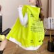 2024 Spring and Autumn Design Reversible Sweater Vest Women's Large Size Loose Western Style Versatile Vest Jacket Trendy