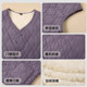Middle-aged and elderly women's autumn and winter vests with velvet and thickened warm vests for mothers winter vests tops old lady clothes