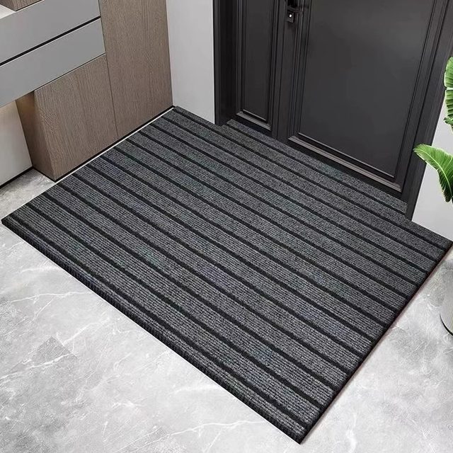 Entrance door floor mat, entrance door mat, non-slip floor mat, door mat, stain-resistant, no-wash, wipeable, entrance door, cuttable, high-end door