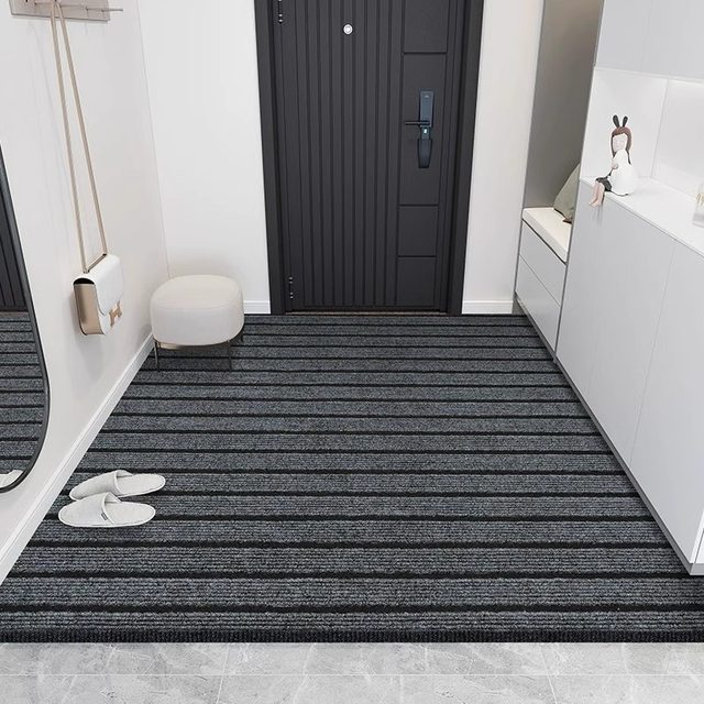 Entrance door floor mat, entrance door mat, non-slip floor mat, door mat, stain-resistant, no-wash, wipeable, entrance door, cuttable, high-end door