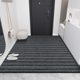 Entrance door floor mat, entrance door mat, non-slip floor mat, door mat, stain-resistant, no-wash, wipeable, entrance door, cuttable, high-end door