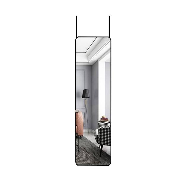 Mirror hanging door mirror fitting mirror hanging wall hanging mirror door full body mirror girl ins style home clearance