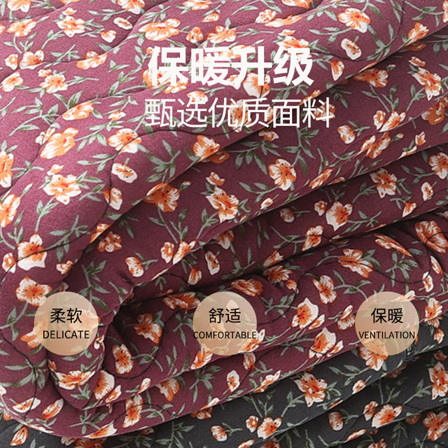 Middle-aged and elderly women's winter cotton trousers, thickened camel velvet, loose grandma wear, warm mother's trousers