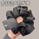 Large intestine hair tie Korean style high-end sense fungus edge satin headband 2025 new ball head high elastic hair rope