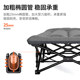 Folding bed, widened and thickened, single bed, portable office lunch break bed, simple recliner, hospital accompanying bed