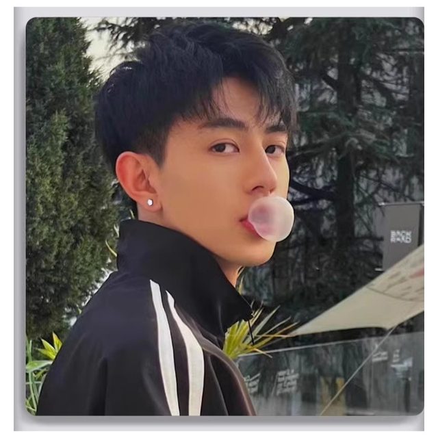 Artistic ear clip silver autumn and winter high-end magnetic ear bone clip men's cool style niche unique non-pierced earrings