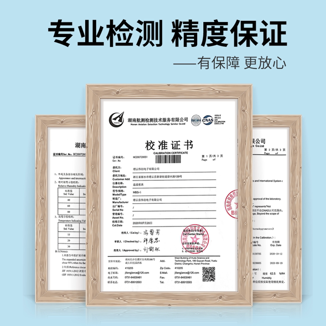 Thermometer indoor household precision high-precision electronic wall-mounted baby room temperature counting display dry temperature and humidity meter