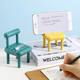 1 pack small chair cute mobile phone holder