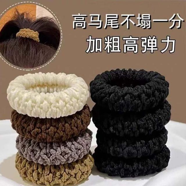 Hair ties, hair ties, thickening, high elasticity, new high-end hair tie, rubber band headgear