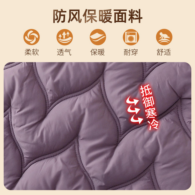 Middle-aged and elderly mothers' winter down cotton vest jackets, grandma's spring and autumn, wife's and elderly warm clothes cardigans