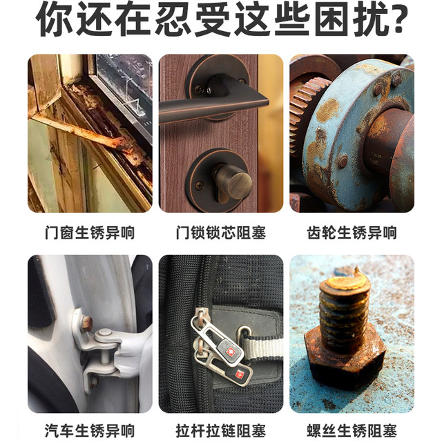 Bolt Loosening agent Screw Rust remover Spray Door Rhining Lubricating Radiator Shaft Hinge Lubricant Anti-rust Remover