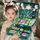 Children's Bracelet Beads Handmade DIY Material Girl Toys National Wind Jewelry Box Ancient Wind Glaeling Box 9
