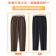 Middle-aged and elderly autumn straight-leg pants for women grandma large size pants mother autumn and winter elastic waist loose casual pants summer