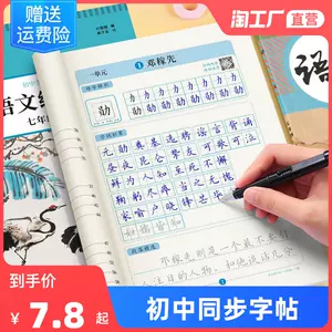 中文描红练字帖 新人首单立减十元 22年7月 淘宝海外