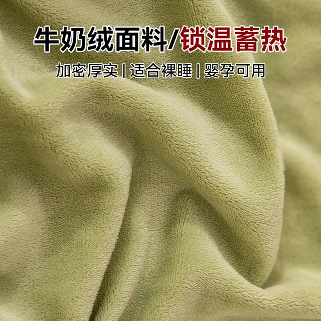 Milk velvet fitted sheet single piece 2025 new winter anti-slip bed cover plus velvet mattress cover coral velvet protective cover sheet