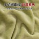 Milk velvet fitted sheet single piece 2025 new winter anti-slip bed cover plus velvet mattress cover coral velvet protective cover sheet