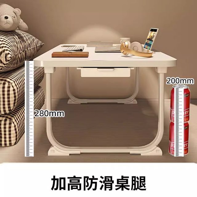 Small table on the bed folding home laptop desk student dormitory study table laying small table board height
