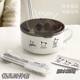 Anti-scalding student meal canteen with dormitory bowl magic set instant noodles instant noodles bowl chopsticks instant noodles bowl stainless steel