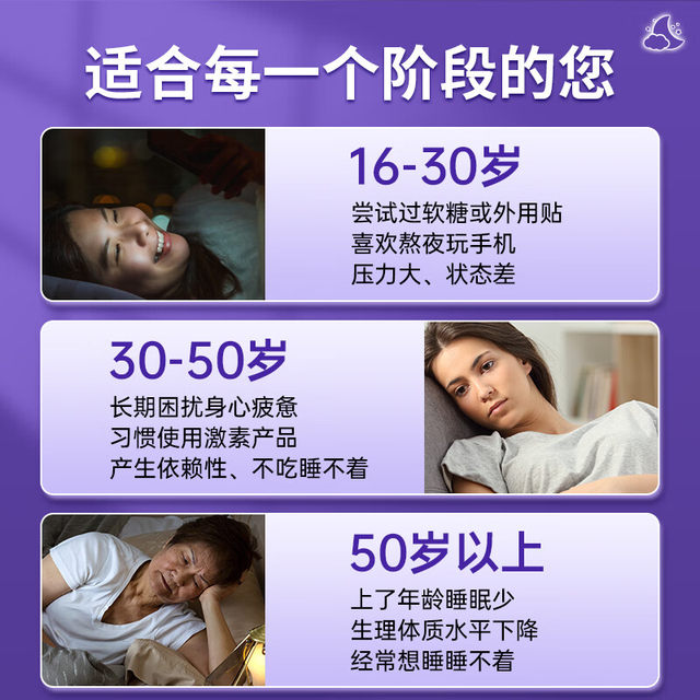 Beijing Tongrentang Melatonin Official Flagship Store Vitamin B6 Ampoule Helps Middle-aged and Elderly People Improve Sleep Non-Gummy