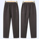 2025 new style of middle-aged and elderly women's pants spring and autumn style mother pants large size loose grandma's casual autumn and winter trousers