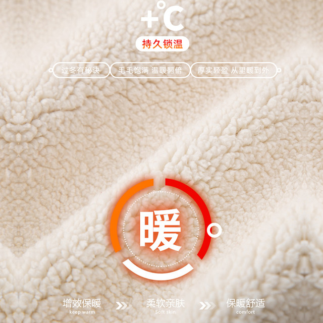 Autumn and winter coats for middle-aged and elderly women, grandma women's winter velvet thickened tops, old ladies and mothers' clothes, red