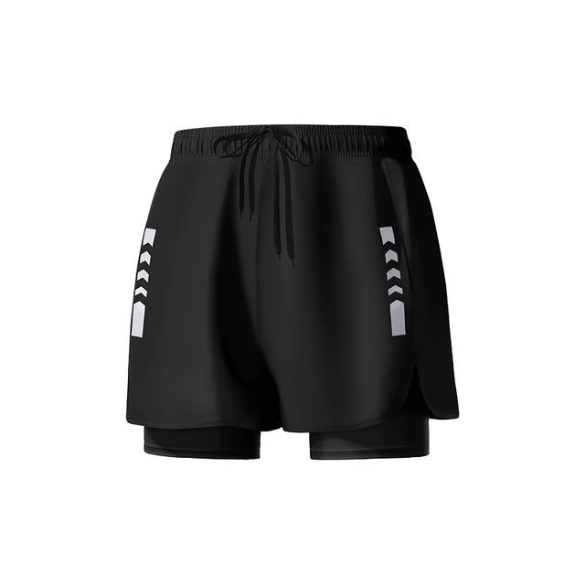 Swimsuit men's suit new summer quick-drying swimming equipment anti-embarrassing swimming trunks large size loose hot spring short-sleeved