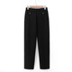 Mom pants autumn high-waisted middle-aged and elderly women's pants spring and autumn winter loose straight casual pants plus velvet thick trousers