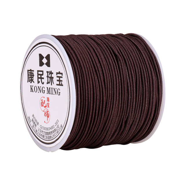 Wenwan thread rope elastic rope beaded rope bracelet rope elastic thread bracelet braided Rudraksha rope wear-resistant beads