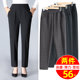 Middle-aged and elderly women's pants autumn style mother's pants women's winter style velvet thickened casual trousers spring and summer style sherpa