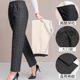 Mom's pants, winter middle-aged and elderly women's pants, cotton pants with velvet and thickening, elderly women's grandma's autumn and winter warm pants for outer wear