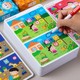 3-6-8-year-old babies look for different fun puzzles and search for troubles. Kindergarten children's concentration training card early education toys