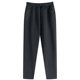 Lamb velvet old lady pants plus velvet thickening winter grandma cotton pants elderly mother warm pants winter black soft