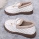 
Women's winter new plush cotton shoes, fashionable beanie shoes, mother's cotton shoes, non-slip warm snow boots