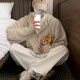 MRCYC lazy style hooded sweater jacket for men in autumn and winter commuting Korean loose high-end sweater