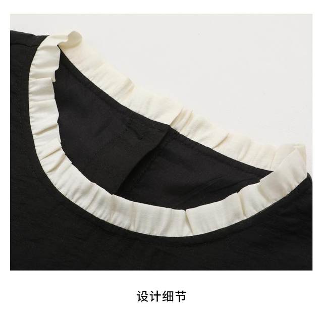 bbfer Ben Yifanqiu long-sleeved dress for women long skirt pure cotton A-line high-waist skirt high-end STSLQ0338
