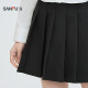 Sanfu short skirt 2025 new spring lined college style pleated skirt A-line skirt women's clothing 497339
