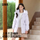 Senma down jacket women's medium long warming hair 2024 winter new loose waterproof windproof hooded top jacket