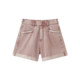 Semir jeans for women fashion trends 2025 summer cool loose flip shorts pink trendy wash