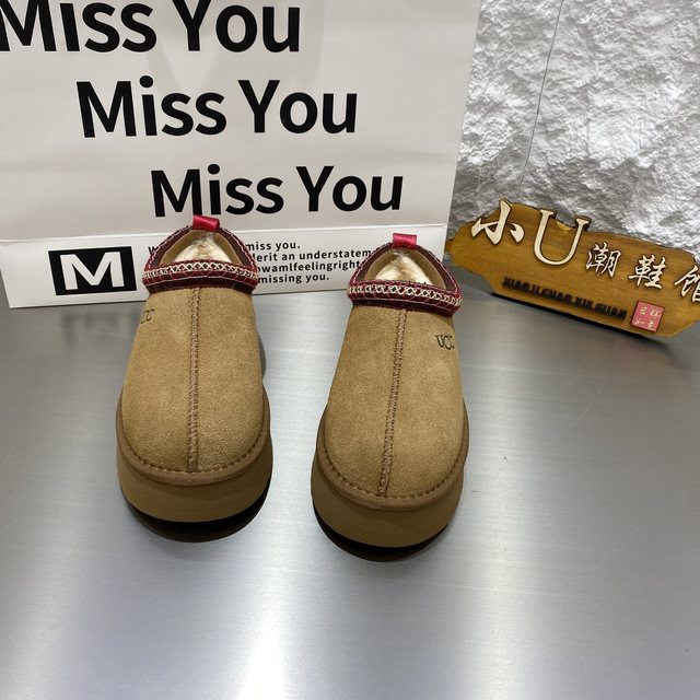 
2025 winter new ethnic style genuine leather thick sole plus velvet warm snow boots Boken Baotou Northeast bread shoes