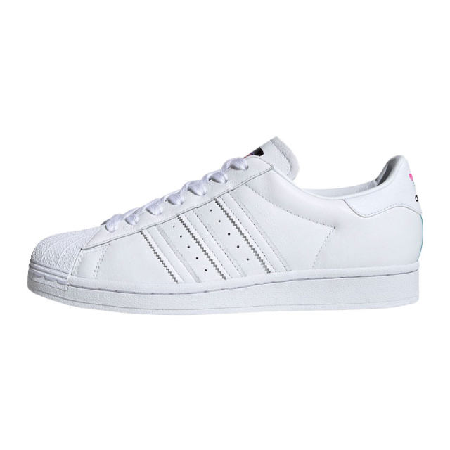 Adidas trivalent superstar genuine neon -tailed shell head couple sports casual board shoes FX3511

