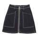 Large size denim skirt for women 2020 summer new versatile A-line short skirt zipper denim skirt hip-cover skirt